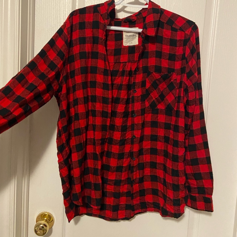 Bluenotes Flannel - Size Large